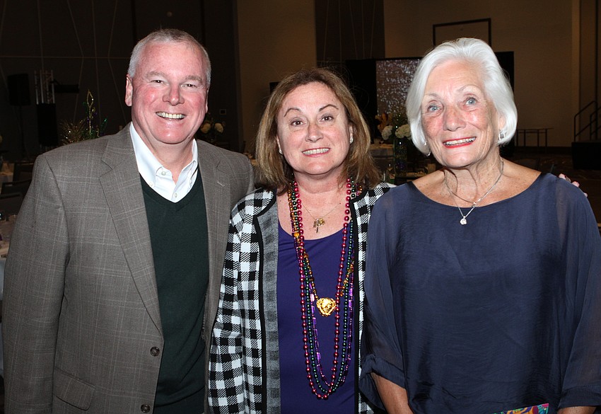 Jack and Antoinette Brill with Marilyn Davol