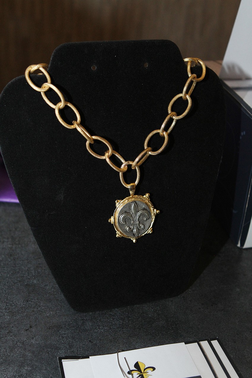 Art pieces were available at the silent auction.