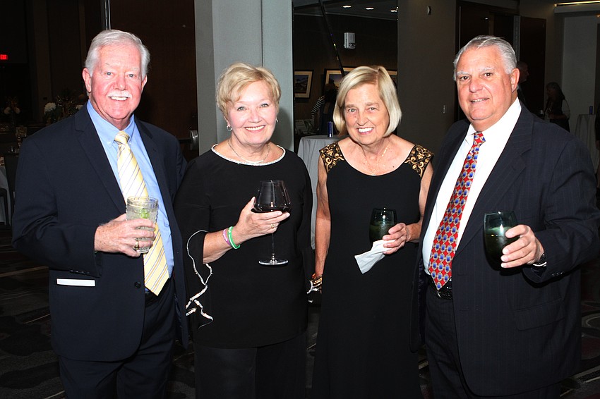 Owen and Helen Farley with Connie and Paul Calabro