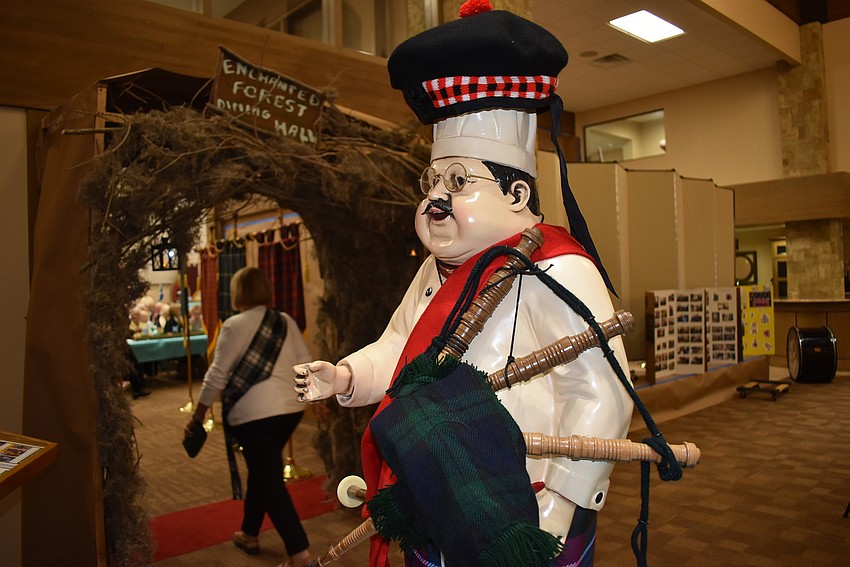 The entrance to the Enchanted Forest Dining Hall