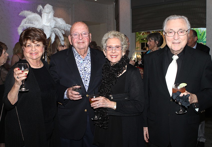 Elama Gordon, Gene Krasnow, Judy Krasnow and Earl Krasnow