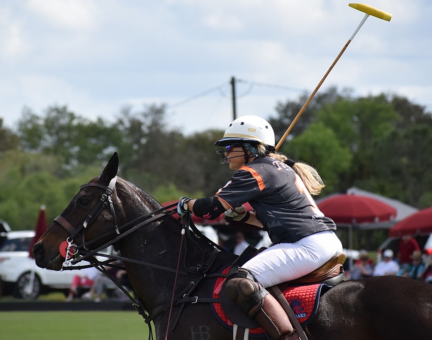 Tito's Kelly Beck races ahead of the field during the Observer Cup.