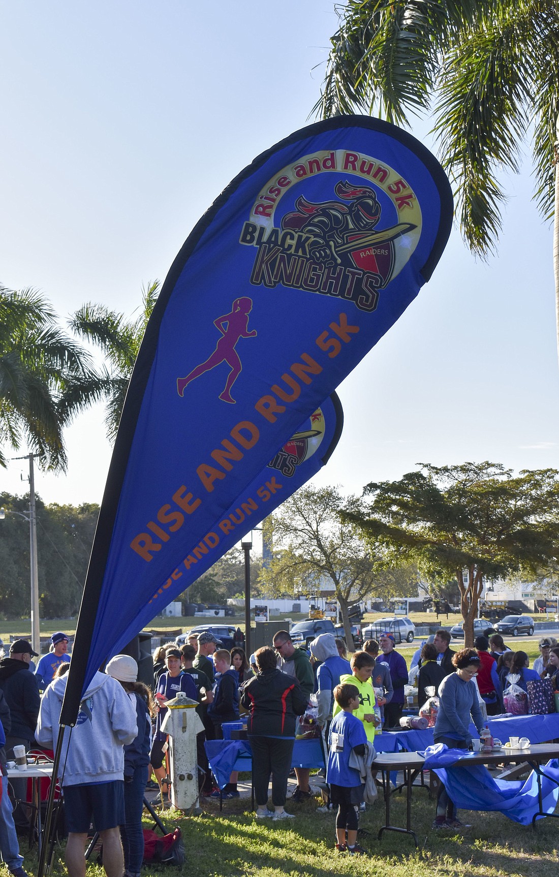 Your Observer Photo The Raiders Rise and Run 5K is in its third year.