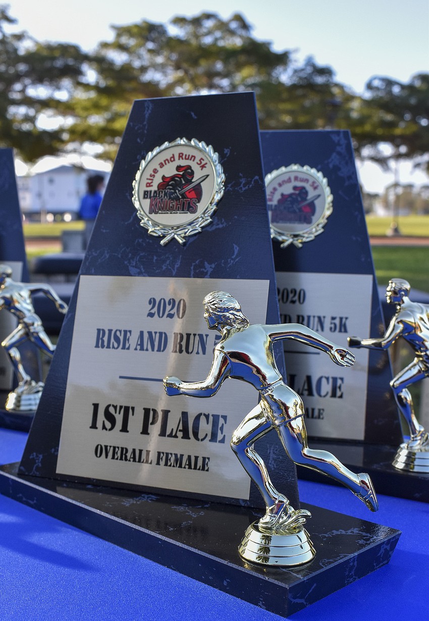 An awards ceremony was held after the race.