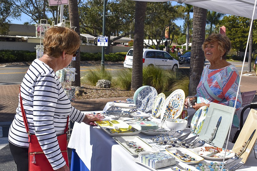 Mary Consoli asks Barbara Dorgan about her stand.