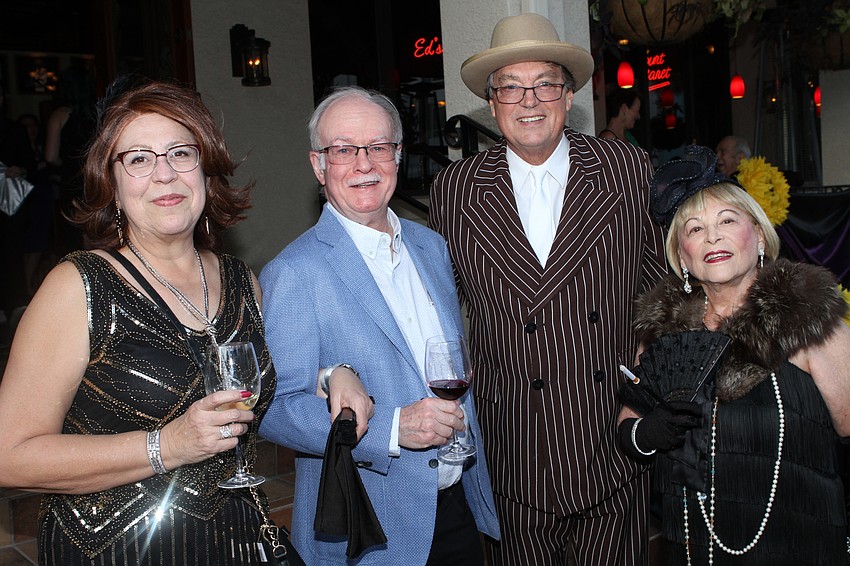 Cece and Pat McKeough with John and Marlene Foster