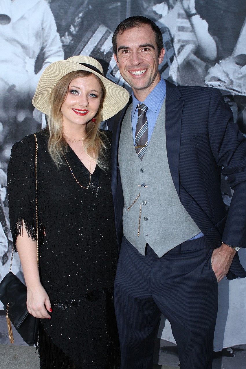 Suffragist Project Assistant Director Meg Gilbert  and Alex Teichera