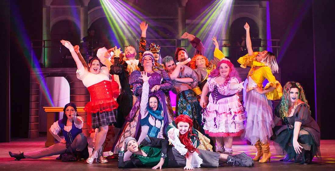 "Head over Heels" is a rocking jukebox musical that mixes 16th-century characters in an early MTV universe, with the Go-Go&#39;s providing the soundtrack.