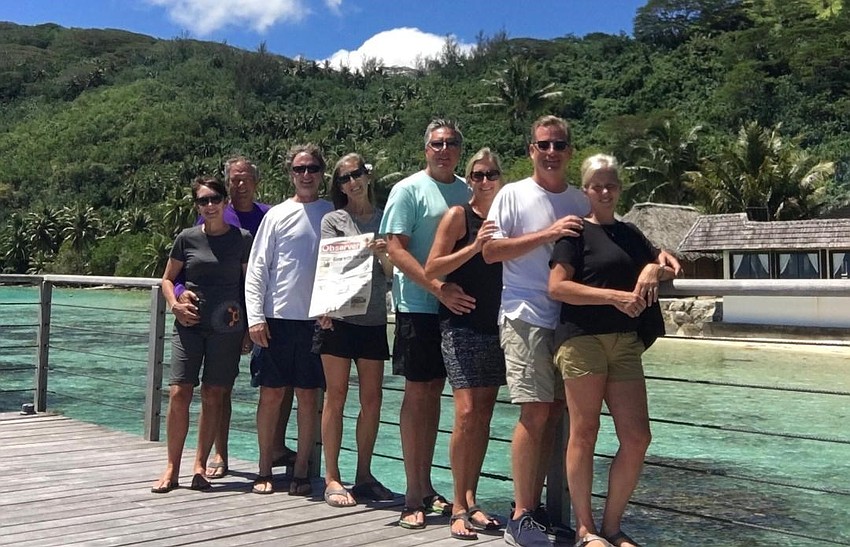 French Polynesia | Alison Albee, Tim Thurman, Mike & Cyndi Seamon, Bob & Julie Starosta and Bob and Mary Carlisle