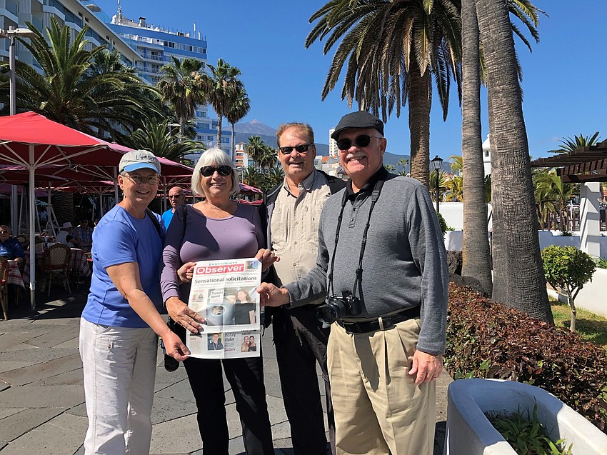 Canary Islands, Spain | Gloria and Joe Kaminsky with Jeanne Camperchioli and Al Hinds