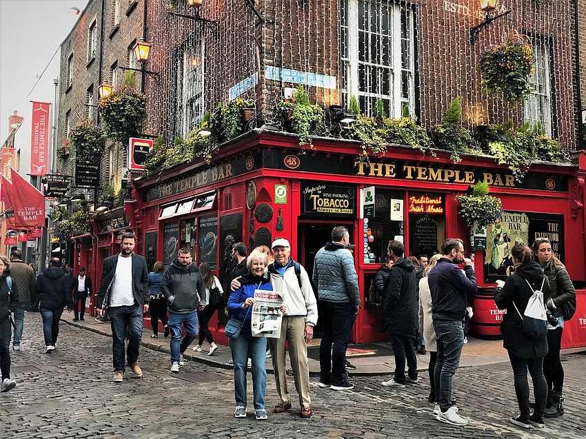 Temple Bar Area in Dublin, Ireland | Bob & Pat Temple