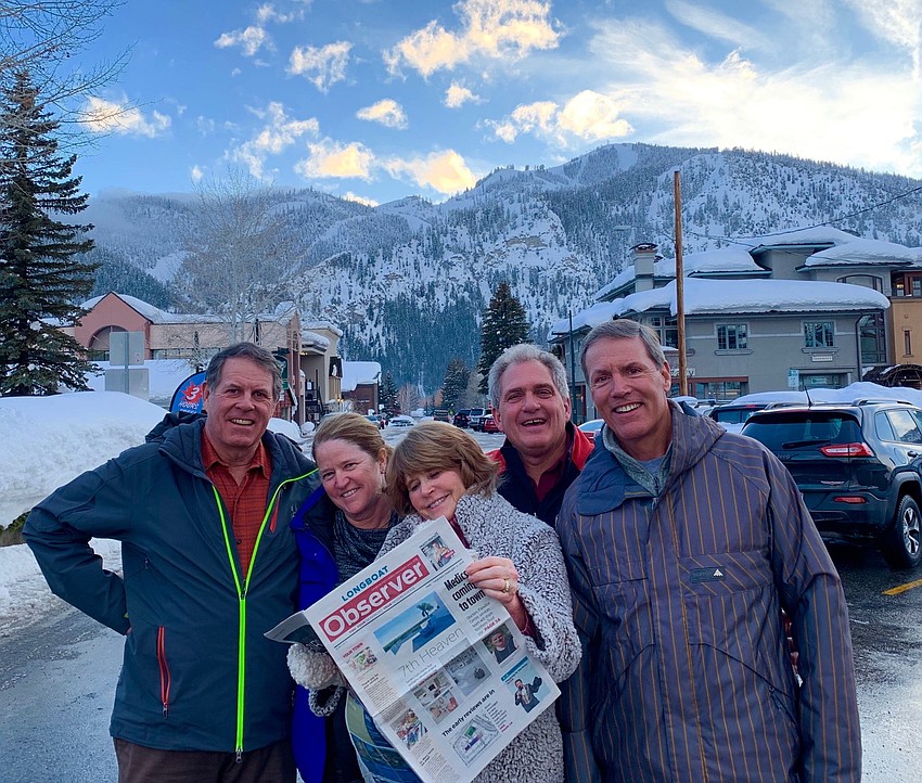 Ketchum, Idaho | David Lynch, Deb Gilbert, Tisch Lynch, Paul Gilbert and Charlie Lynch