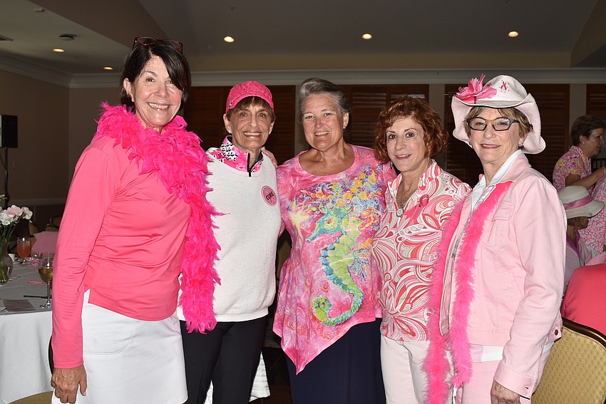 Arleen Kline, Jayne Weiss, Sue Ellen Caeb, Debbie Rand and Bonnie Chisling