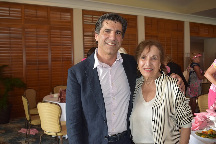 Roberto Borgatti and mother Mary