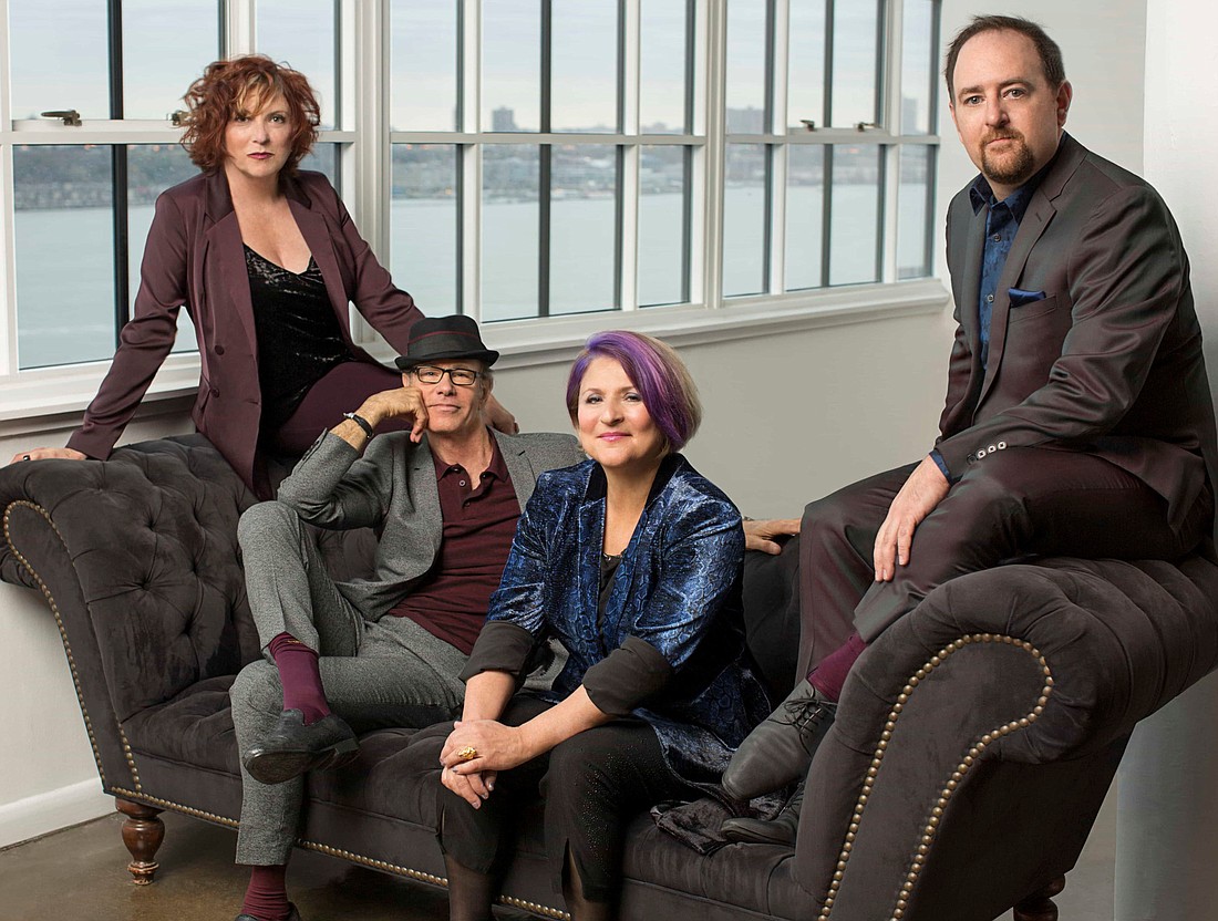 The Manhattan Transfer will headline the closing night of the Sarasota Jazz Festival, which is celebrating its 40th year. (Photo courtesy of John Abbott.)