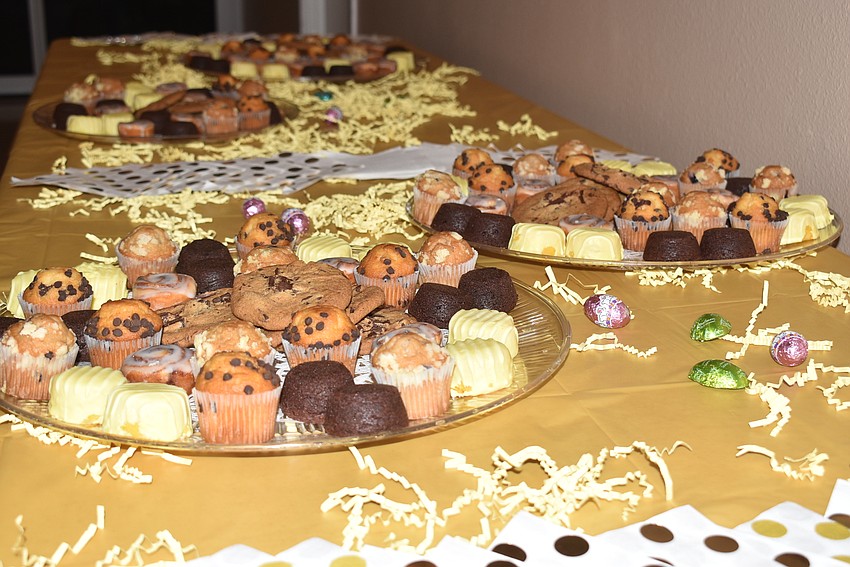 Sweets and treats awaited guests at intermission.