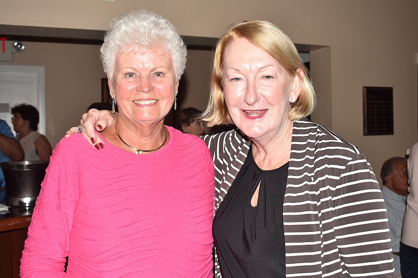 Carol Stephani and Mary Brown