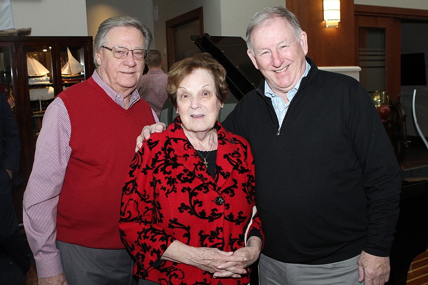 Frank and Cheryl Miller with Gene Brown