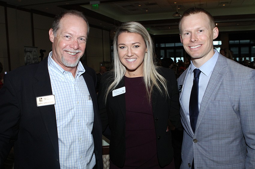 John Letourneau, Alyssa Acquaviva and Fletcher Rush