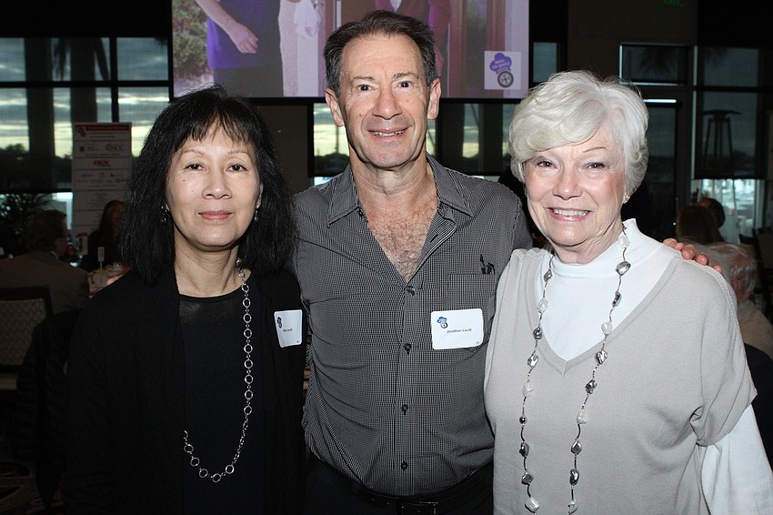 Ethen and Jonathan Levitt with Karen Hastings