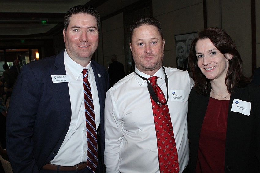 Dennis Murphy, Trevor Taylor and Meghan Serrano