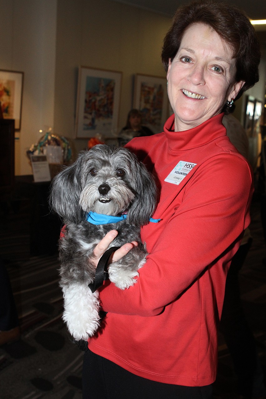 Joanne Foley and Cleo the Therapy Dog
