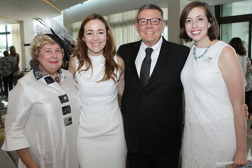 Lynne Huff, Executive Director Christen Benson, Bob Huff and Autumn Steiner