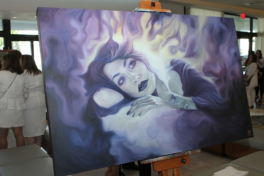 Artists had their creations on display.