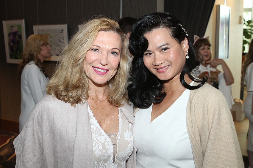 Vanessa Caropepe and Lisa Eldridge