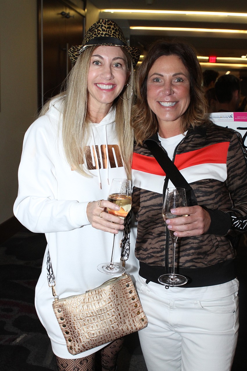 Cindy Monchecourt and Carole Edgar