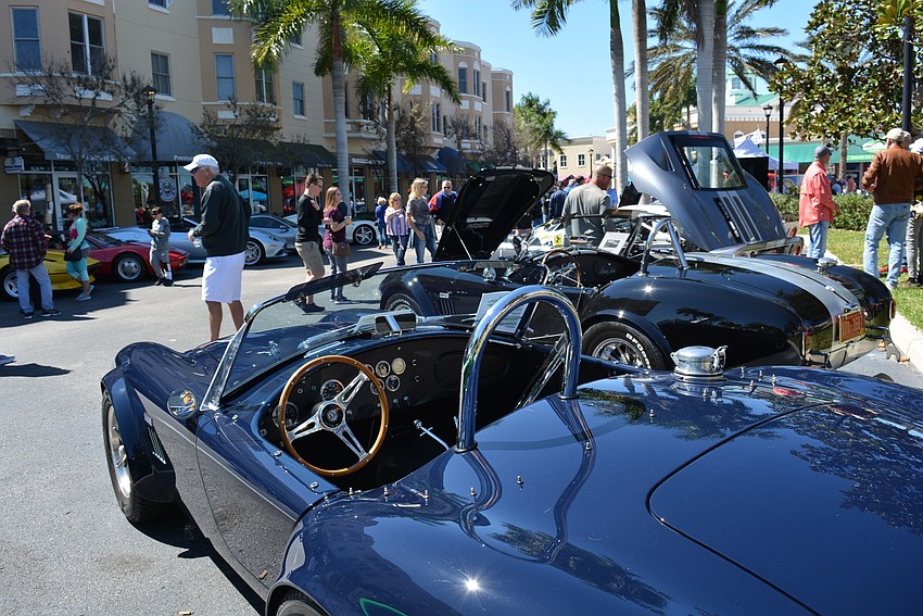 Festival-goers saw everything from Porsches and Ferraris to one of the original Batmobiles.
