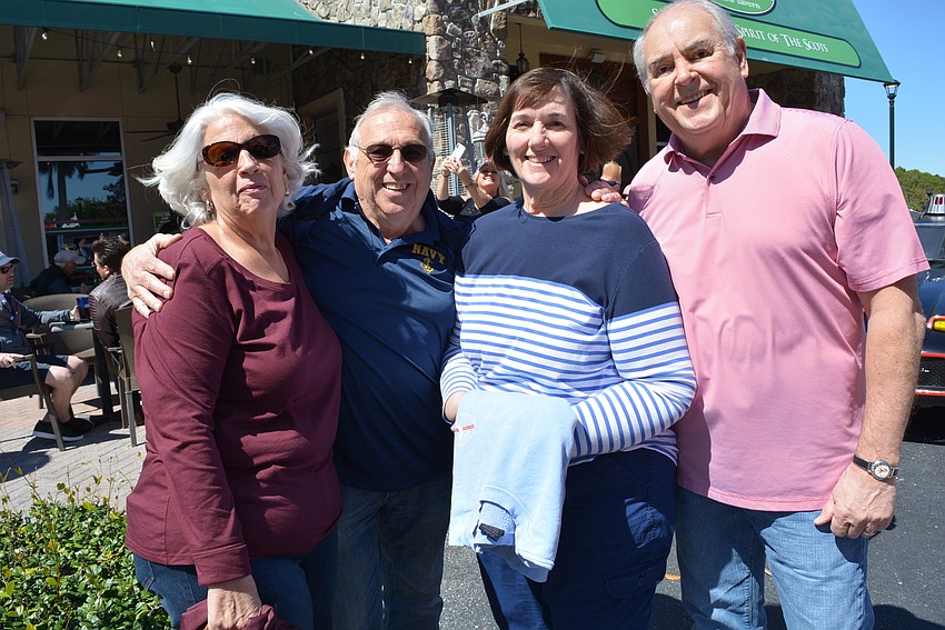 Sarasota's Debbie and Karlie Kleisch brought their friends Sue and Bob Keenan, of North Carolina. The Kleisch's son, Korey Kleisch, was showing his 2006 Viper.