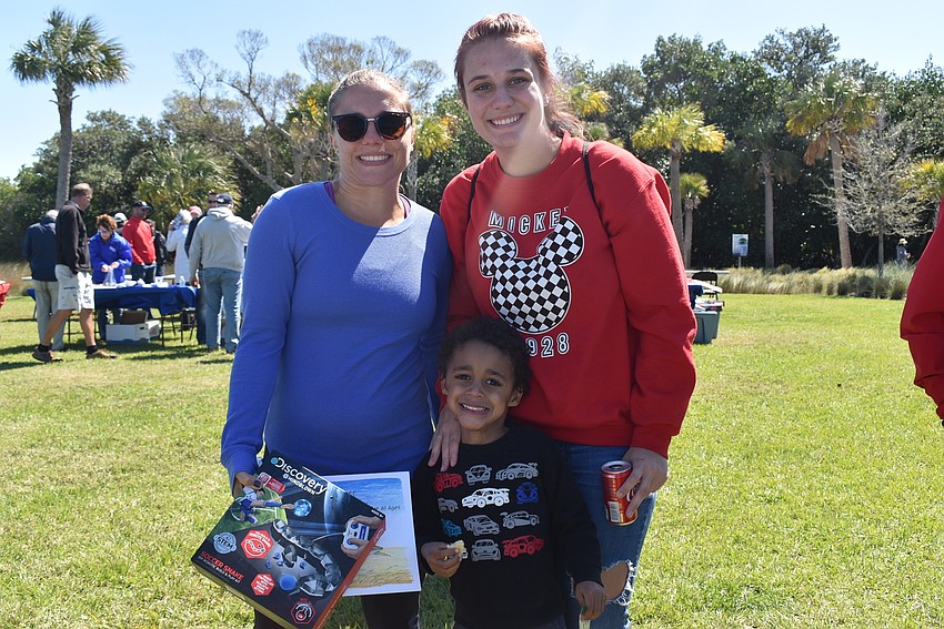 Renee, Jaxon and Rachel DeBickero