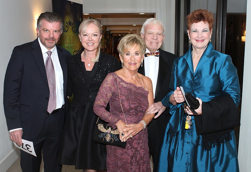 Manuel and Ann Spindel with Bunny and Mort Skirboll and Lynn Buehler