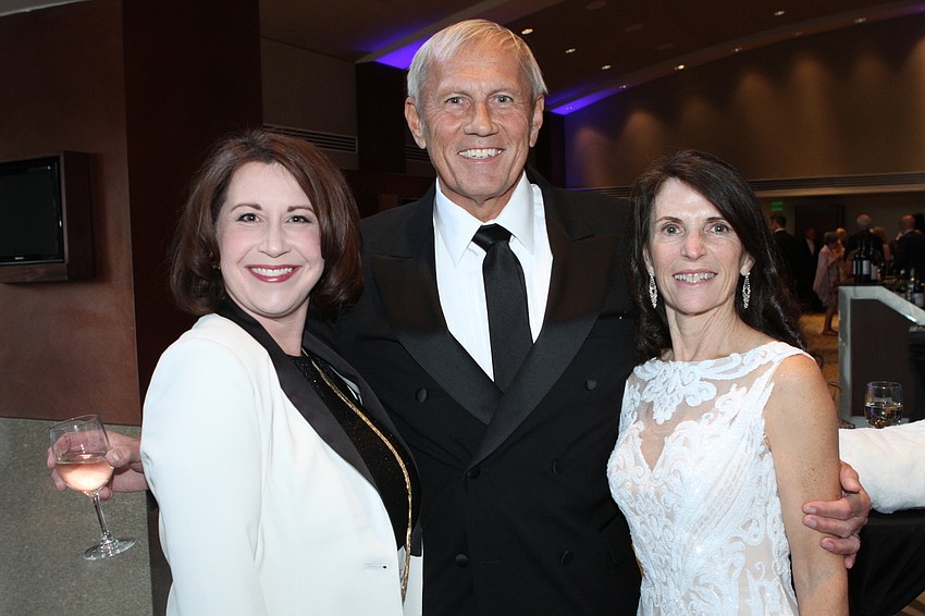 Blair Bloomston, Ron Dabrowski and Mary Ann Hall