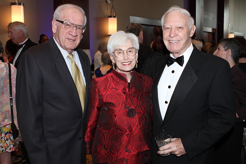 Jules and Carol Green with John Kidd