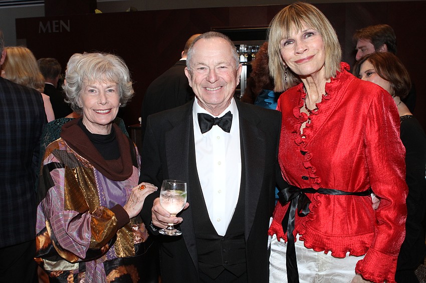 Linda and Robert Rosenbluth with Suzanne Atwell