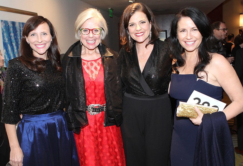 State Rep. Margaret Good, Roxie Jerde, CEO Kameron Hodgens and Kay Mathers