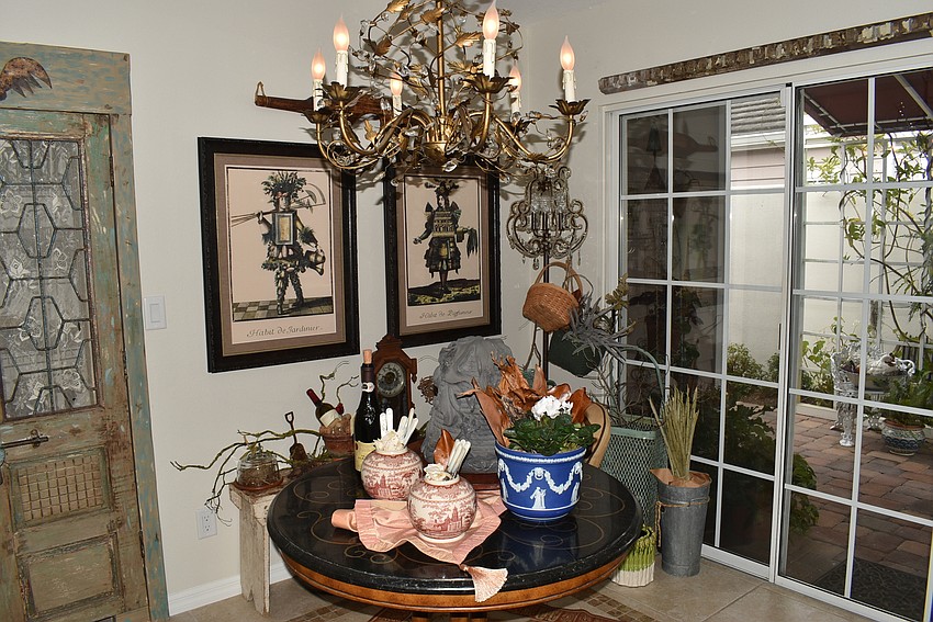 Lammers' garden room.