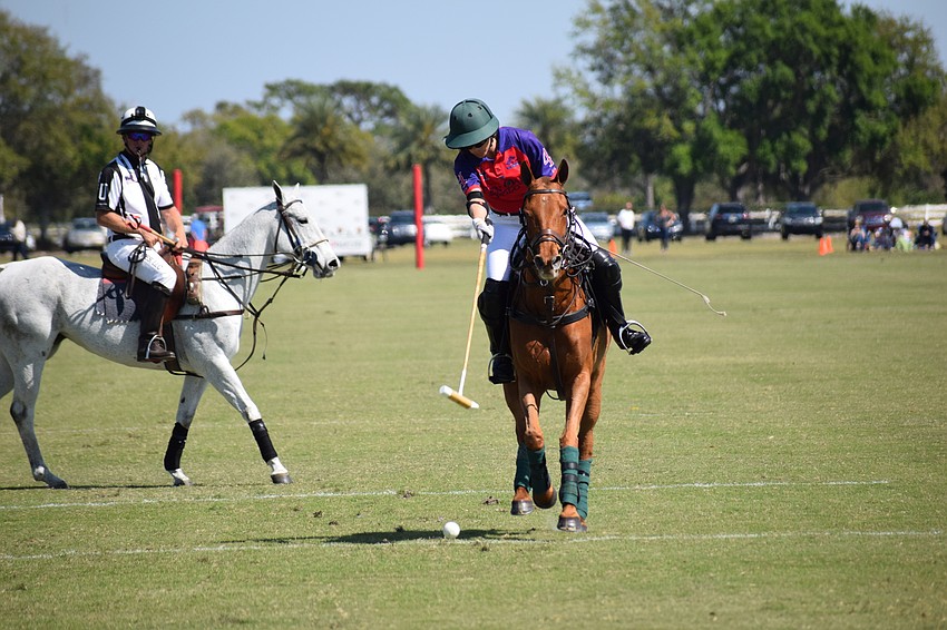 Paige Boone scores on a penalty shot for Ten Oaks.