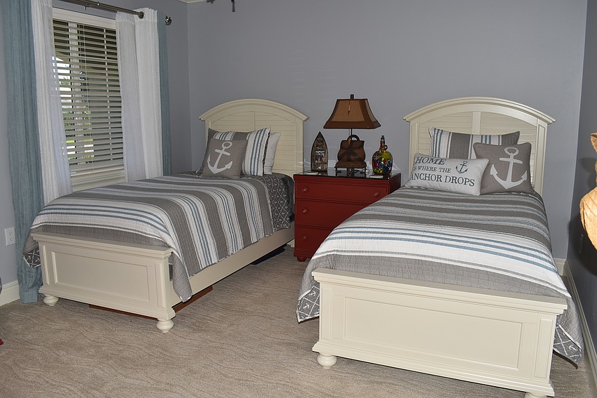 The Yahns currently have two bedrooms in the home.