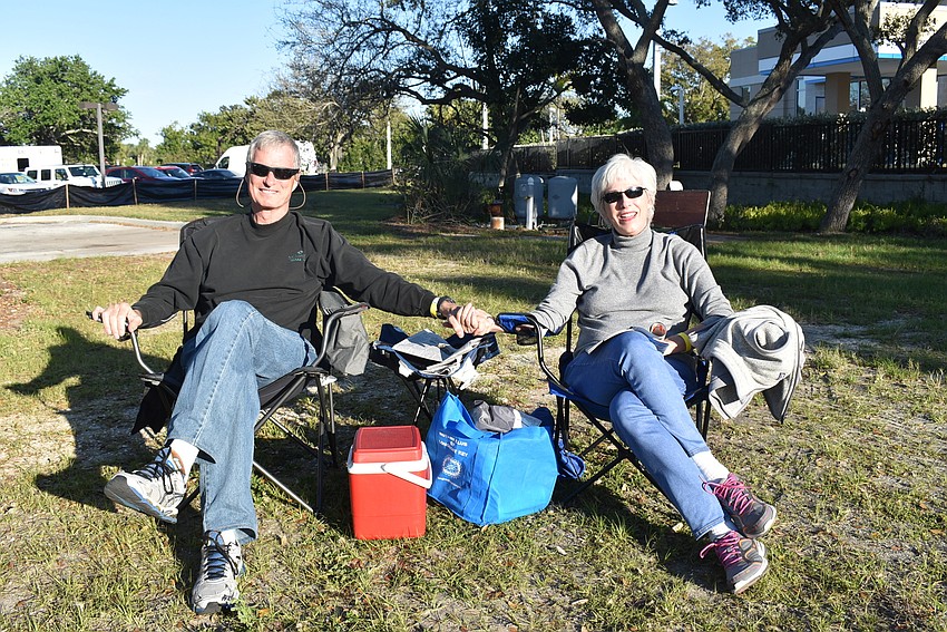 Tom Crawford and Vilia Johnson