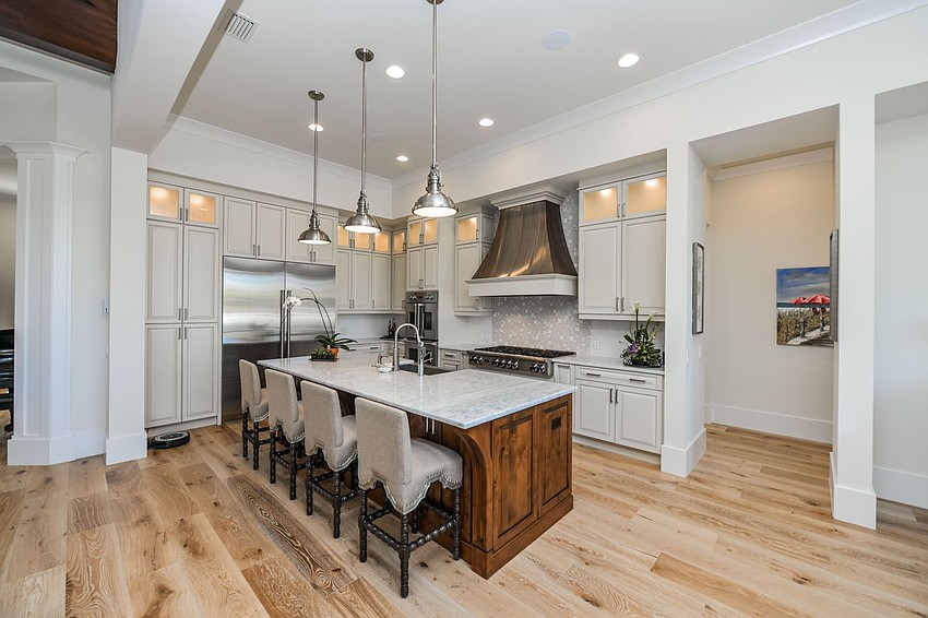 The heart of the home is the kitchen. Photo courtesy of Angela Nutter.