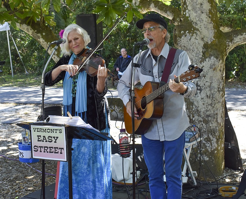 Vermont's Easy Street serenades the crowd.