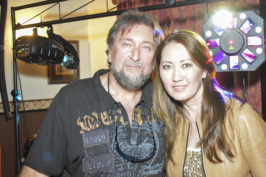 Hosts Edward and Elena Goltsman