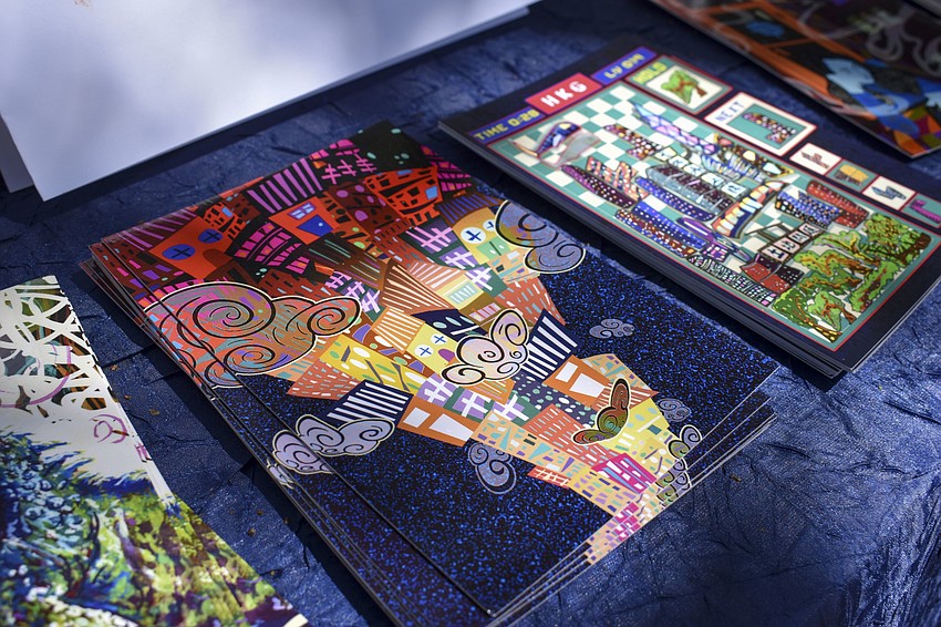 Postcards from Kitt Kippenverger, Charlotte Yiu and Chloe Piedmont.