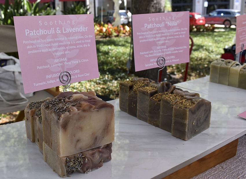 Soap from Good Earth Pure Soap.