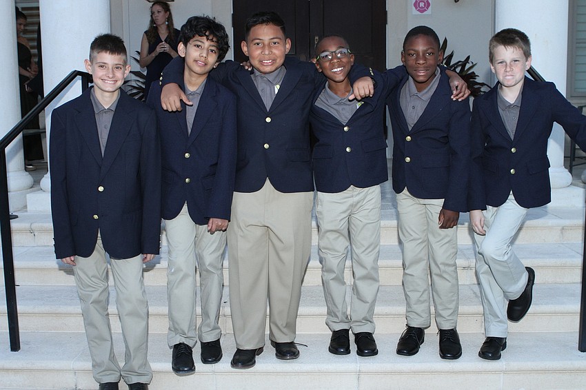 VMA Academy students welcomed guests.