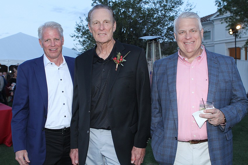Jeff Conn, Rick Barry and Ken Winterhalter