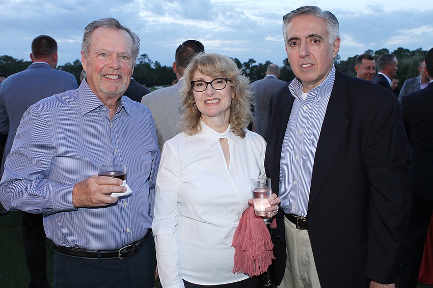 Michael Stone with Teresa and Henry Ramallo